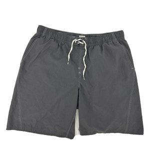Nike Shorts Men's‎ Swim XL Gray Swimming Trunks Mesh Lined Elastic Waist